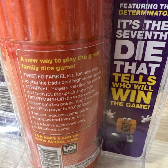 LGI Legendary Games - Twisted Farkel Family Dice Game - NEW - Sealed - Picture 4 of 5